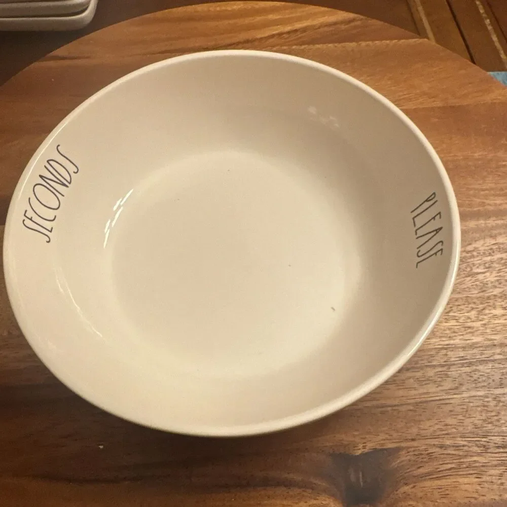 Individual Dinner Bowl Farmhouse by Magenta Seconds Please